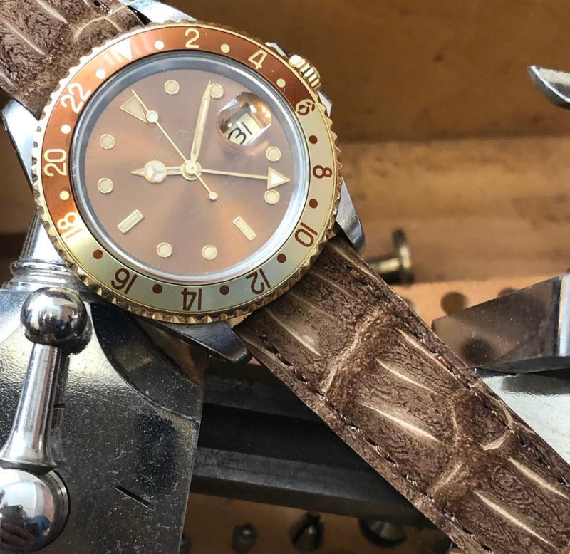 Cinturini Orologi in Pelle di Struzzo