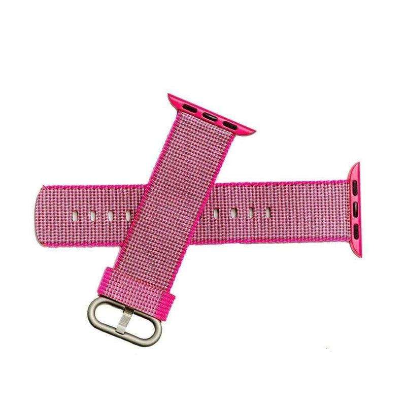 Fuchsia Nylon Apple Watch Band - Apple Watch Nylon Straps- Milano Straps