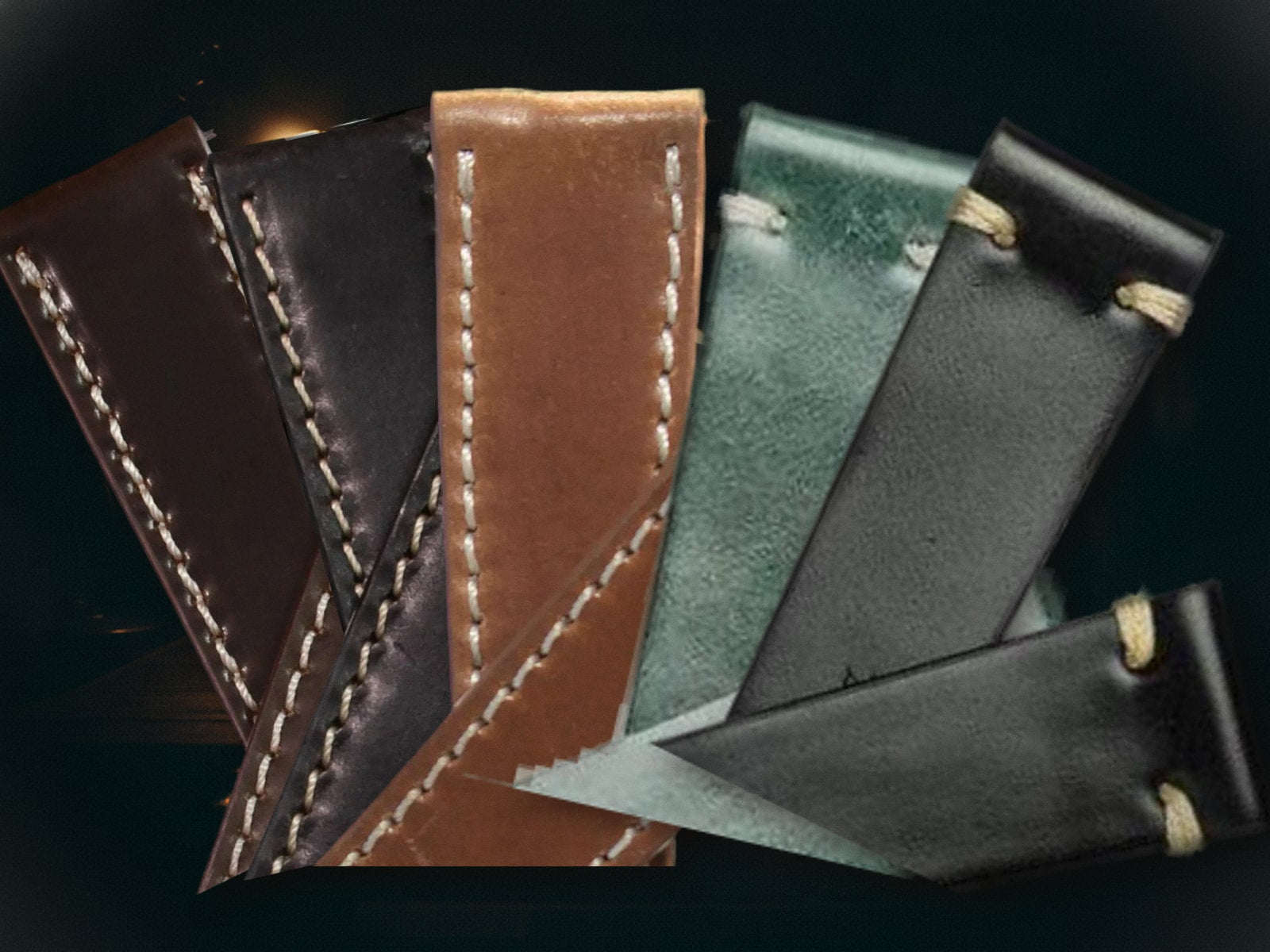 Cinturino cordovan giapponese Shinki Hikaku — Milano Straps