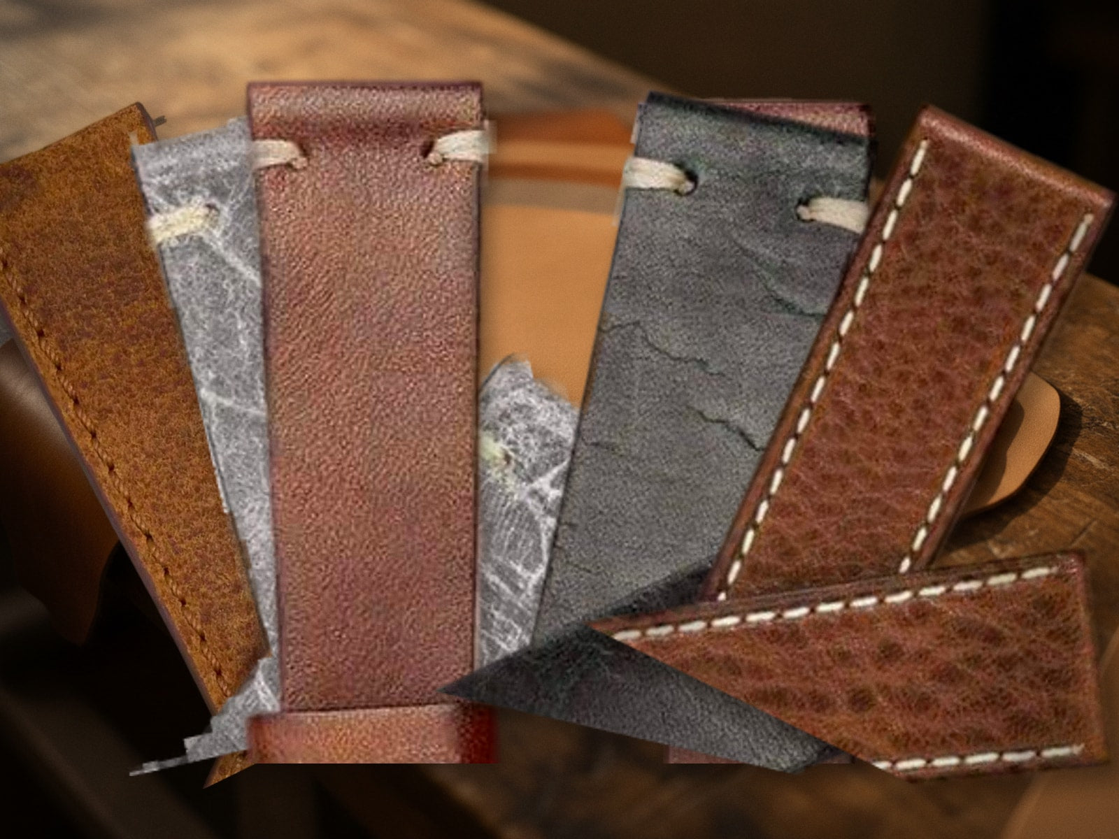 Cinturino pelle italiana concia vegetale toscana — Milano Straps