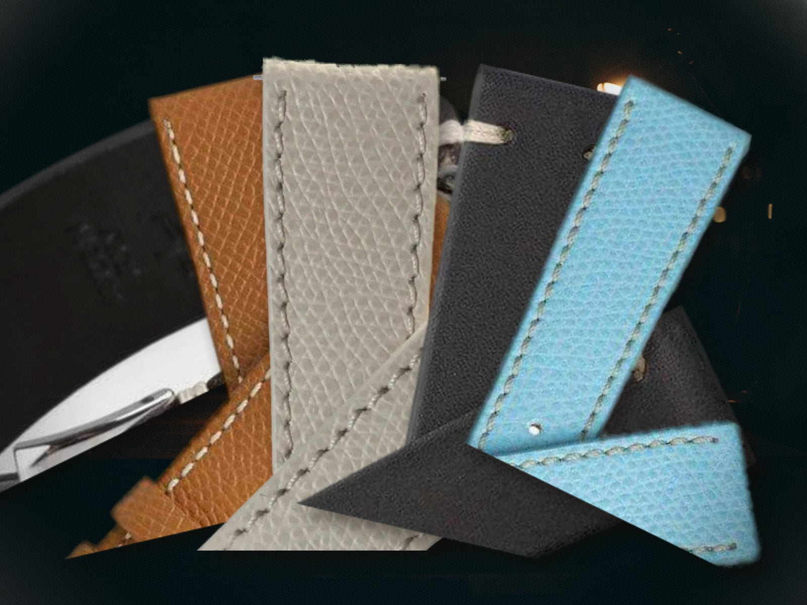 Cinturino in pelle di vitello artigianale — Milano Straps