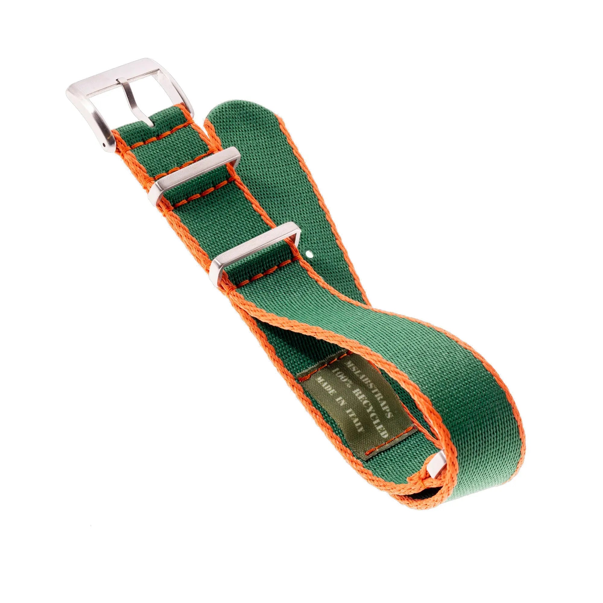 Cinturino in NATO verde 20mm — Milano Straps (2/3)