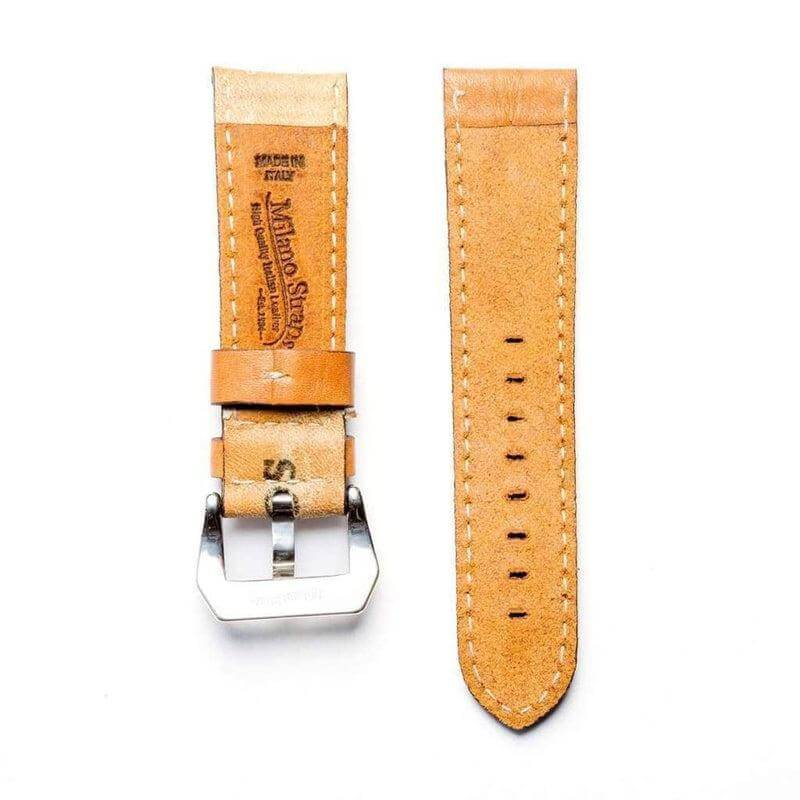 Baseball Leather Watch Strap - Limited Edition - Leather strap- Milano Straps