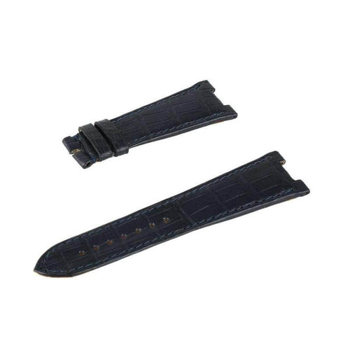 Cinturino alligatore nero opaco 26mm artigianale compatibile Patek Philippe — Milano Straps