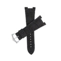 Cinturino alligatore nubuck nero 22mm artigianale per Patek Philippe — Milano Straps