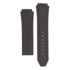 Brown Genuine Alligator Watch Strap for Hublot Big Bang - Rubber Strap- Milano Straps