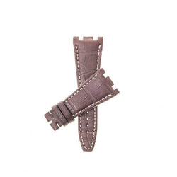 Cinturino alligatore marrone opaco 26-28mm artigianale per Audemars Piguet Royal Oak Offshore — Milano Straps