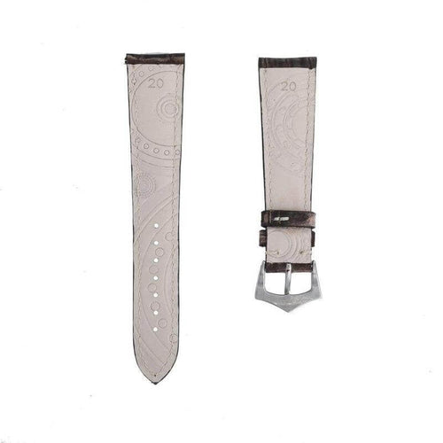 Cinturino alligatore cognac vintage 20mm Casati Milano — Milano Straps