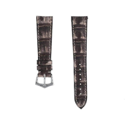 Cinturino alligatore cognac vintage 20mm Casati Milano — Milano Straps