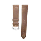 Brown Vintage Leather Watch Strap - Leather strap- Milano Straps