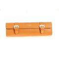 Travel case Casati Milano in pelle Epsom marrone per 4 orologi, 30×23×7 cm — Milano Straps