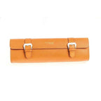 Travel case Casati Milano in pelle Epsom marrone per 4 orologi, 30×23×7 cm — Milano Straps