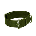 Cinturini Nato Verde Oliva 20-22mm | Milanostraps