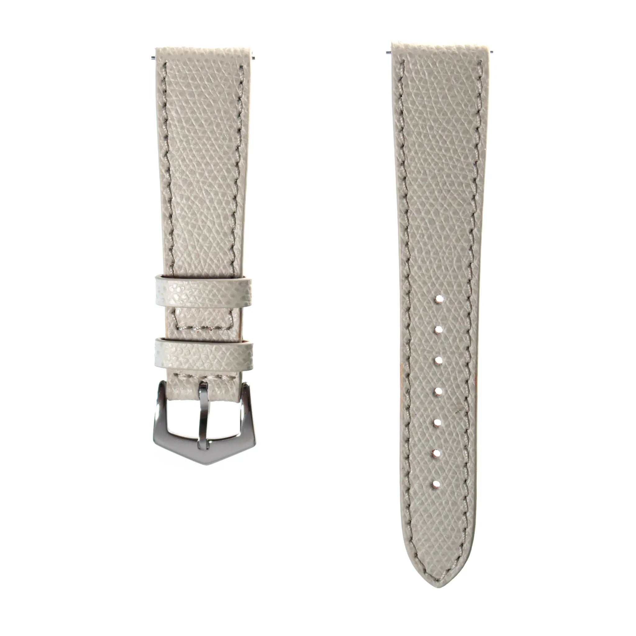 Blaues Kalbsleder-Armband mit Prägung