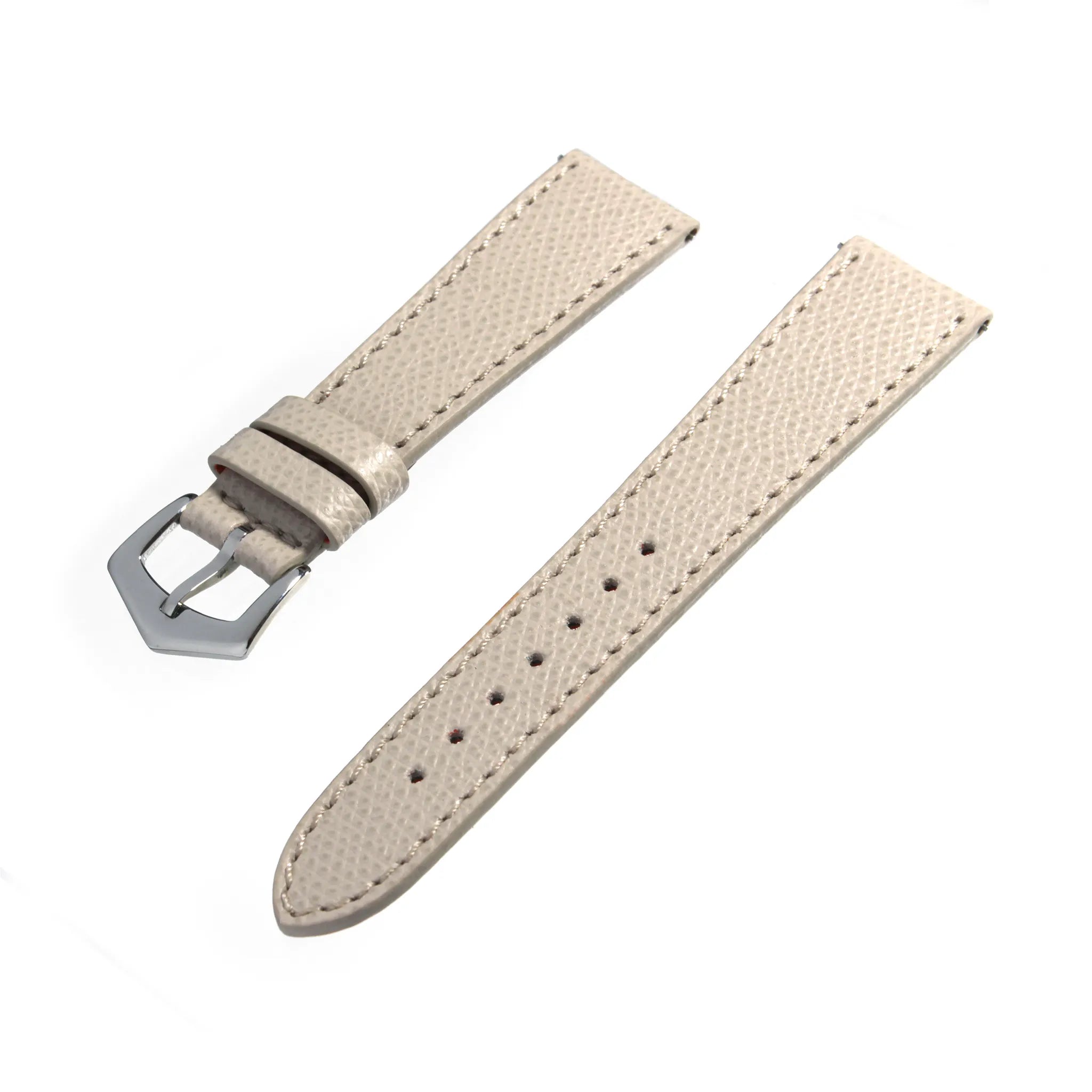 Blaues Kalbsleder-Armband mit Prägung