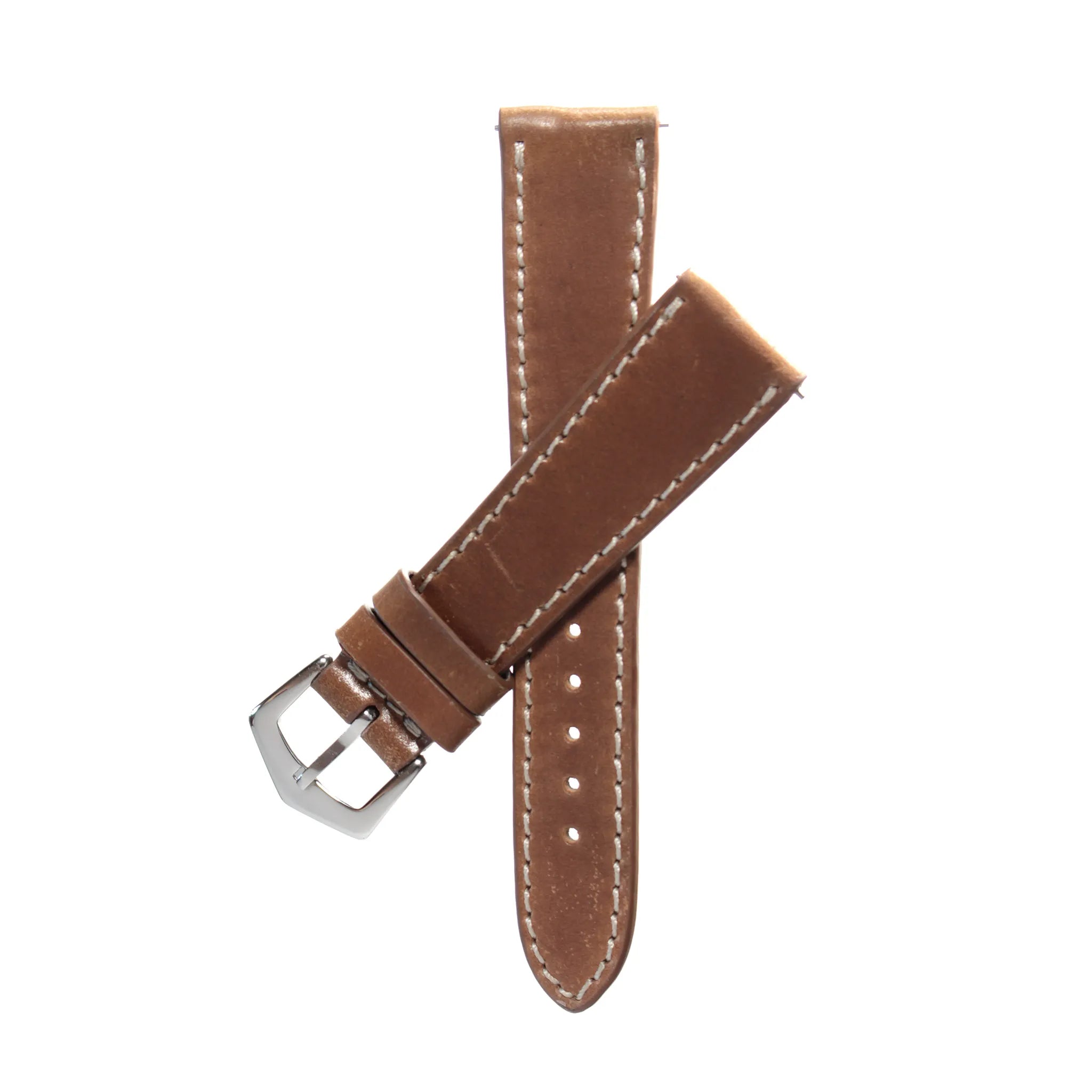 Schwarzes und rotes Cordovan-Armband