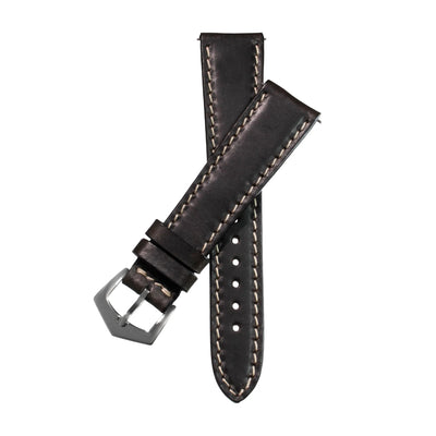 Cinturino Cordovan Horween Nero