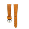 Cognac leather strap 18mm — Milano Straps