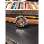 Cognac leather strap 18mm — Milano Straps (3/5)