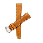 Cognac leather strap 18mm — Milano Straps (4/5)