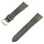 Dark Green Crazy Horse Leather Watch Strap - Leather strap- Milano Straps