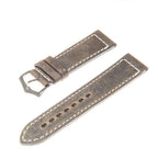Dark Green Italian Leather Watch Strap - Leather strap- Milano Straps
