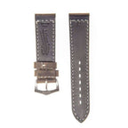 Dark Green Italian Leather Watch Strap - Leather strap- Milano Straps