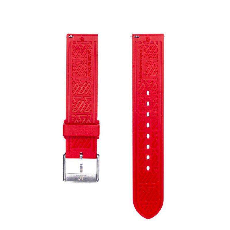 Cinturino Apple Watch in bio rubber blu biodegradabile per uso outdoor e sport — Milano Straps