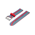 Cinturino Apple Watch in bio rubber rosso biodegradabile Made in Italy — Milano Straps