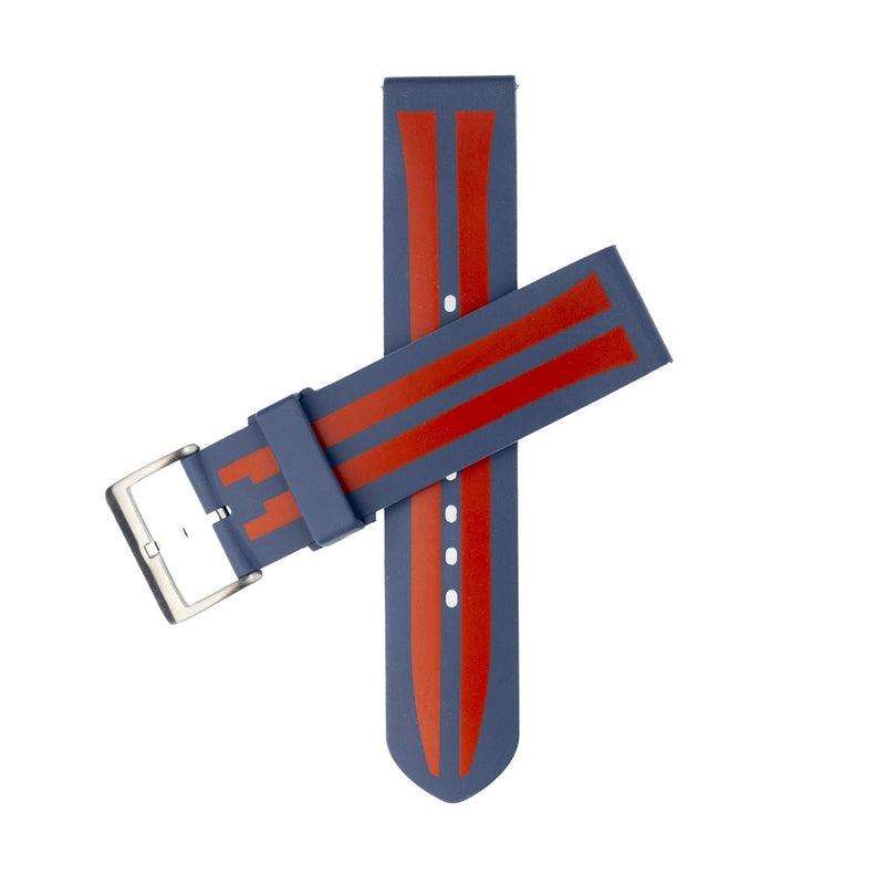 Cinturino Apple Watch in bio gomma grigio biodegradabile — Milano Straps