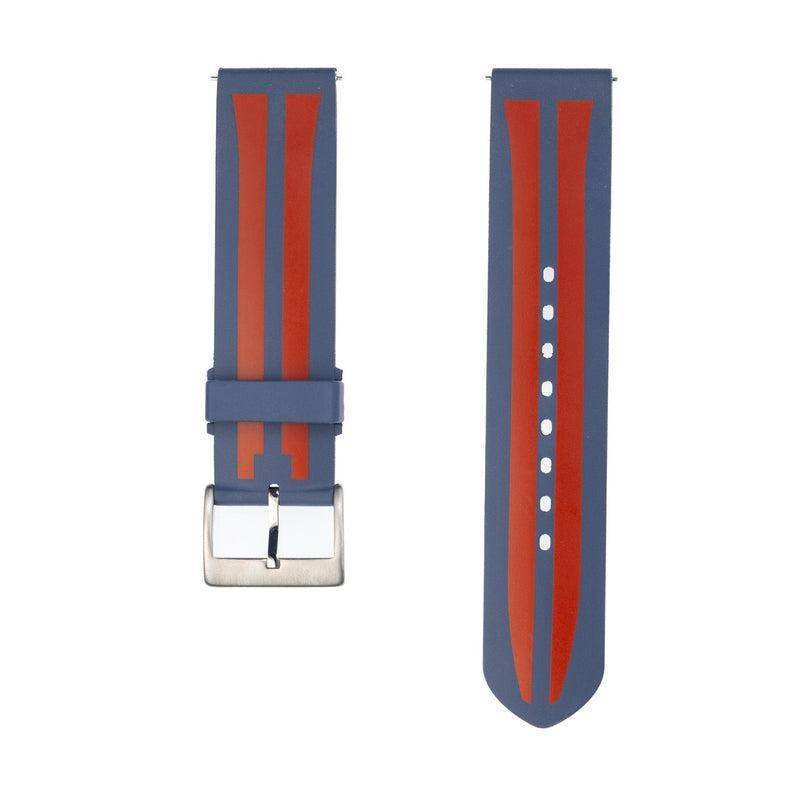 Cinturino Apple Watch in bio gomma grigio biodegradabile — Milano Straps