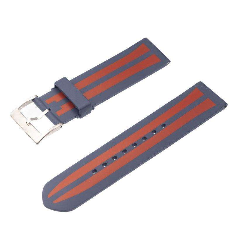 Cinturino Apple Watch in bio gomma grigio biodegradabile — Milano Straps