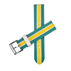 Cinturino bio rubber giallo per Apple Watch Made in Italy — Milano Straps Lab