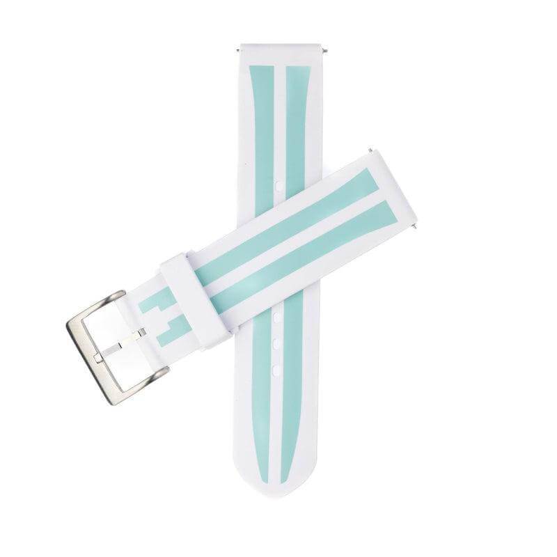 Cinturino bio-rubber bianco per Apple Watch in gomma biodegradabile — Milano Straps