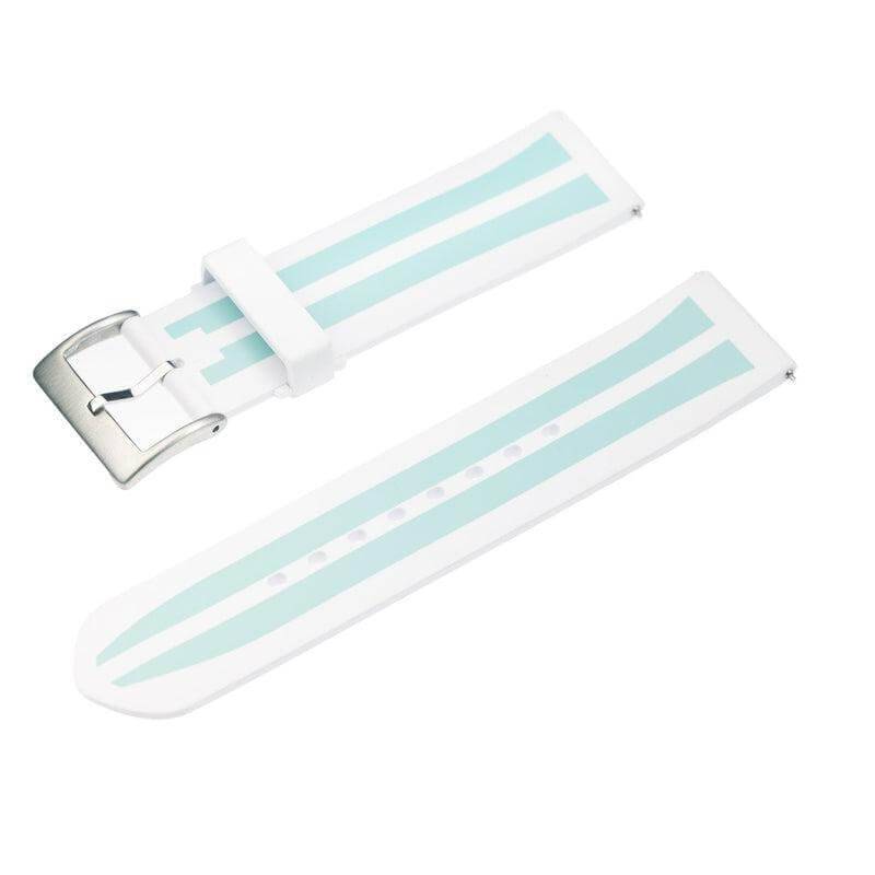 Cinturino bio-rubber bianco per Apple Watch in gomma biodegradabile — Milano Straps