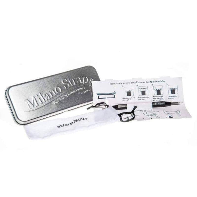 ogni cinturino viene spedito con questo kit | Milano Straps