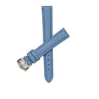 Light Blue Nappa Leather Strap - Leather strap- Milano Straps