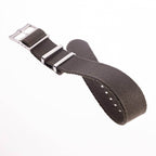 Eco-Friendly Nylon Military Watch Strap Military Green - Single Pass - Recycled Military Watch Straps- Milano Straps