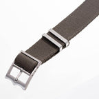 Eco-Friendly Nylon Military Watch Strap Military Green - Single Pass - Recycled Military Watch Straps- Milano Straps