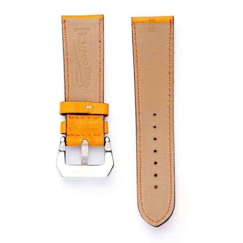 Natural Leather Watch Strap - Leather strap- Milano Straps