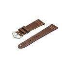Olive Vintage Leather Watch Strap - Olive - Leather strap- Milano Straps