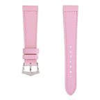 Pink Calfskin Leather Watch Strap - Leather strap- Milano Straps