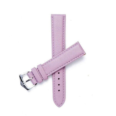 Cinturino in pelle nappa rosa 18mm Made in Italy — Milano Straps
