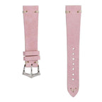 Pink Suede Vintage Leather Watch Strap - Suede strap- Milano Straps