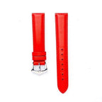 Red Nappa Leather Strap - Leather strap- Milano Straps
