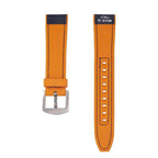 Rubber Black Saffiano - Rubber Strap- Milano Straps