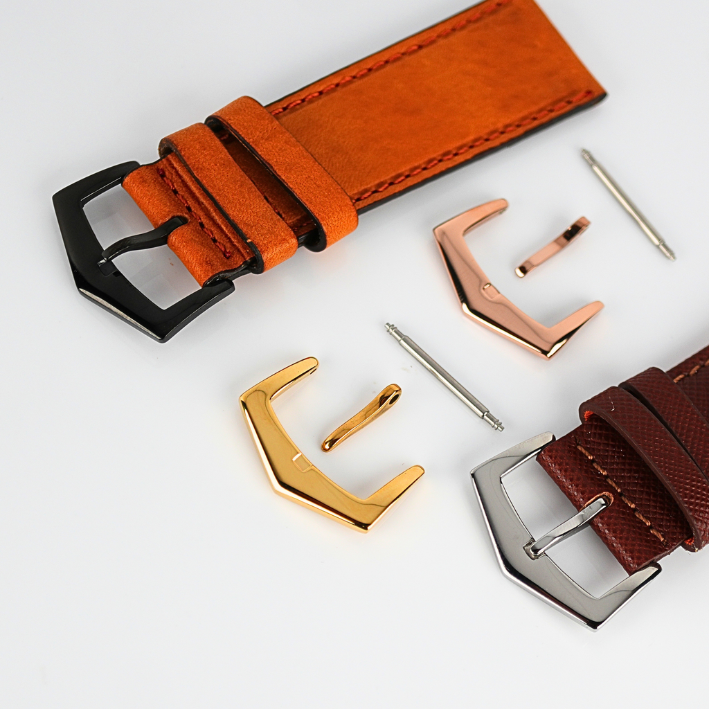 Fibbia Milano Straps dettaglio costruzione