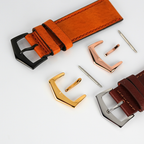 Fibbia Milano Straps dettaglio costruzione