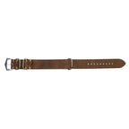 Vintage Military Strap Brown Watch Strap - Military Watch Strap- Milano Straps