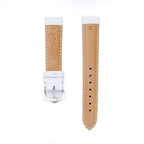 White Nappa  Leather Strap - Leather strap- Milano Straps